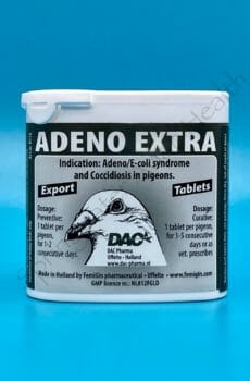 Front of Adeno Extra bottle