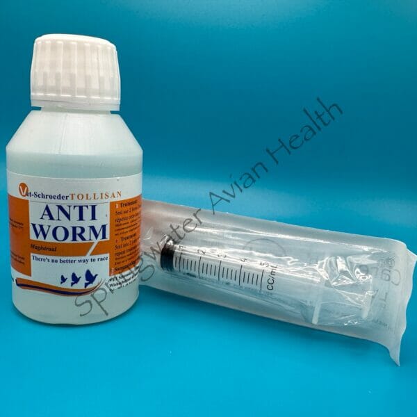 Anti Worm bottle & 5ml Syringe