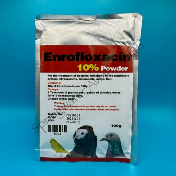 Enrofloxacin 10% Powder Label